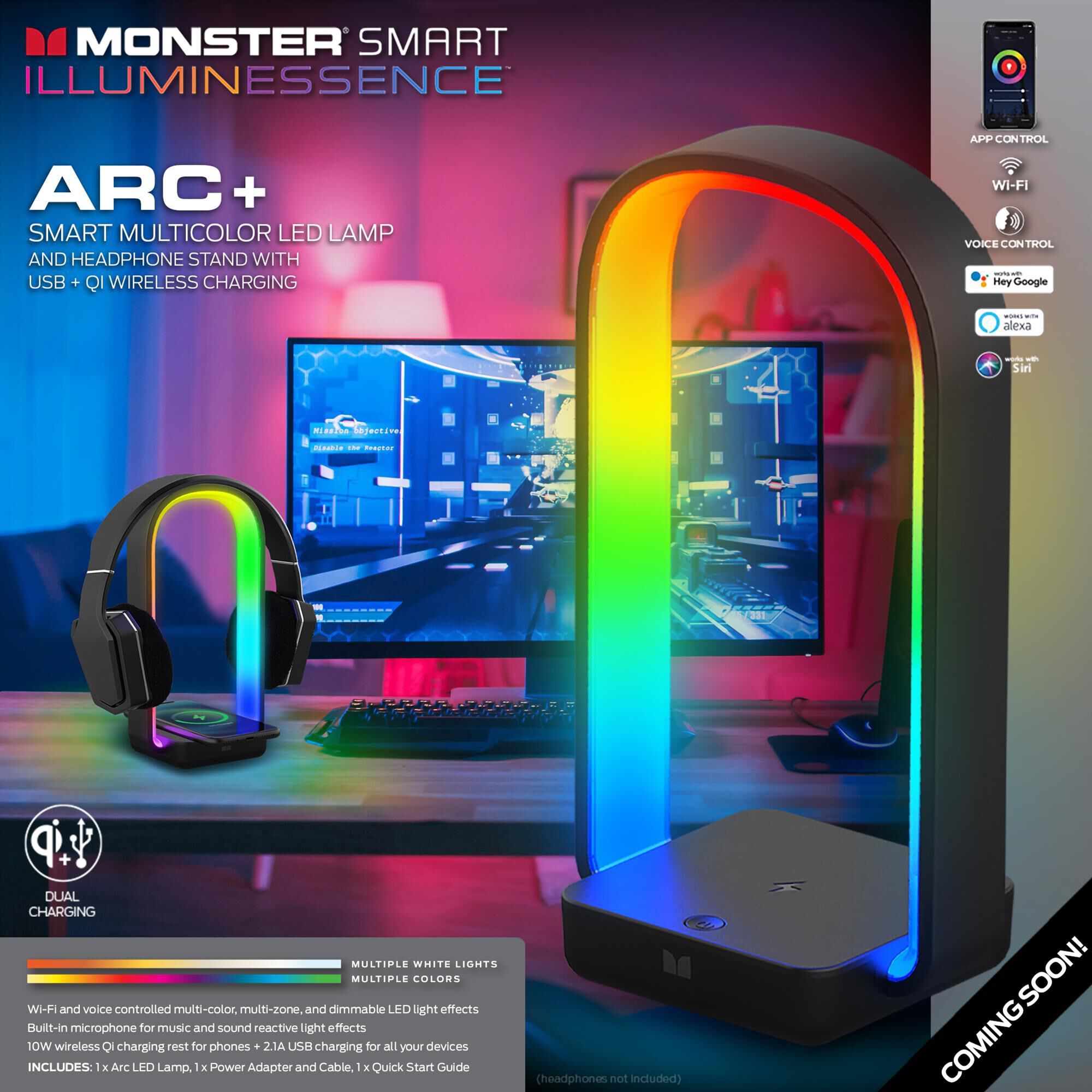 Monster led gaming hotsell headset