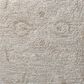 Surya Masterpiece Light Gray, Medium Gray, Cream and Tan 5"3" Round Area Rug, , large