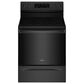 Whirlpool 5.3 Cu. Ft. Electric Range 5-in-1 Air Fry Oven in Black, , large