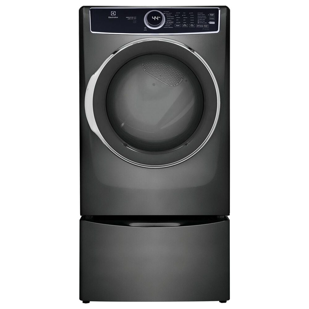 Electrolux 8 Cu. Ft. Front Load Gas Dryer with LuxCare in Titanium, , large