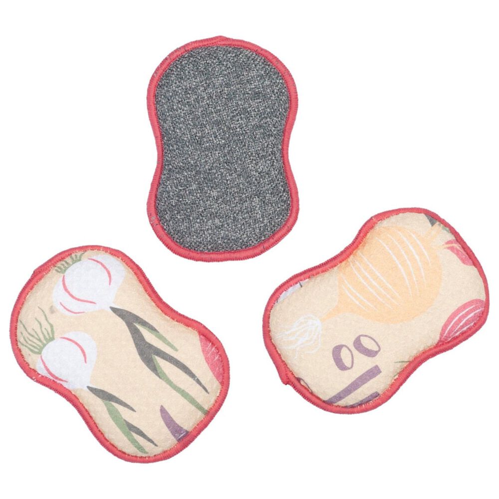 Once Again Home Rooted Reusable Sponge in Tan &#40;Set of 3&#41;, , large