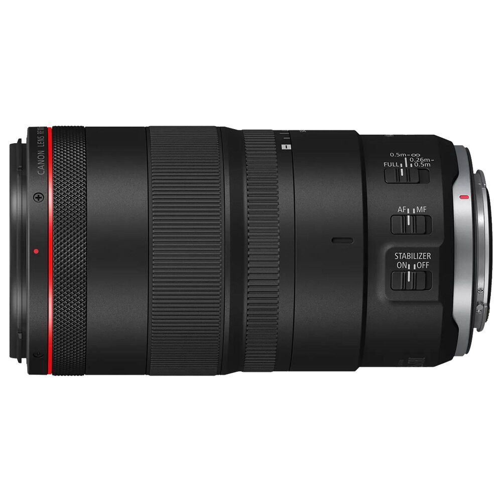 Canon RF100mm F2.8 L Macro IS USM Telephoto Lens in Black, , large