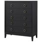 Sterling Timber Elure 5-Drawer Chest in Peppercorn, , large