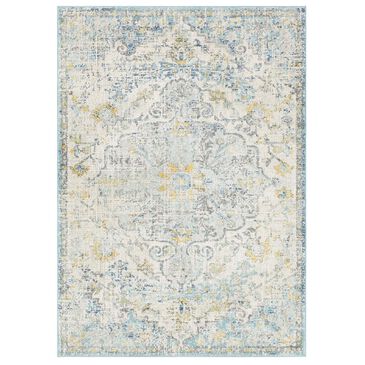 Surya Harput HAP-1065 2" x 3" Beige, Saffron and Gray Scatter Rug, , large