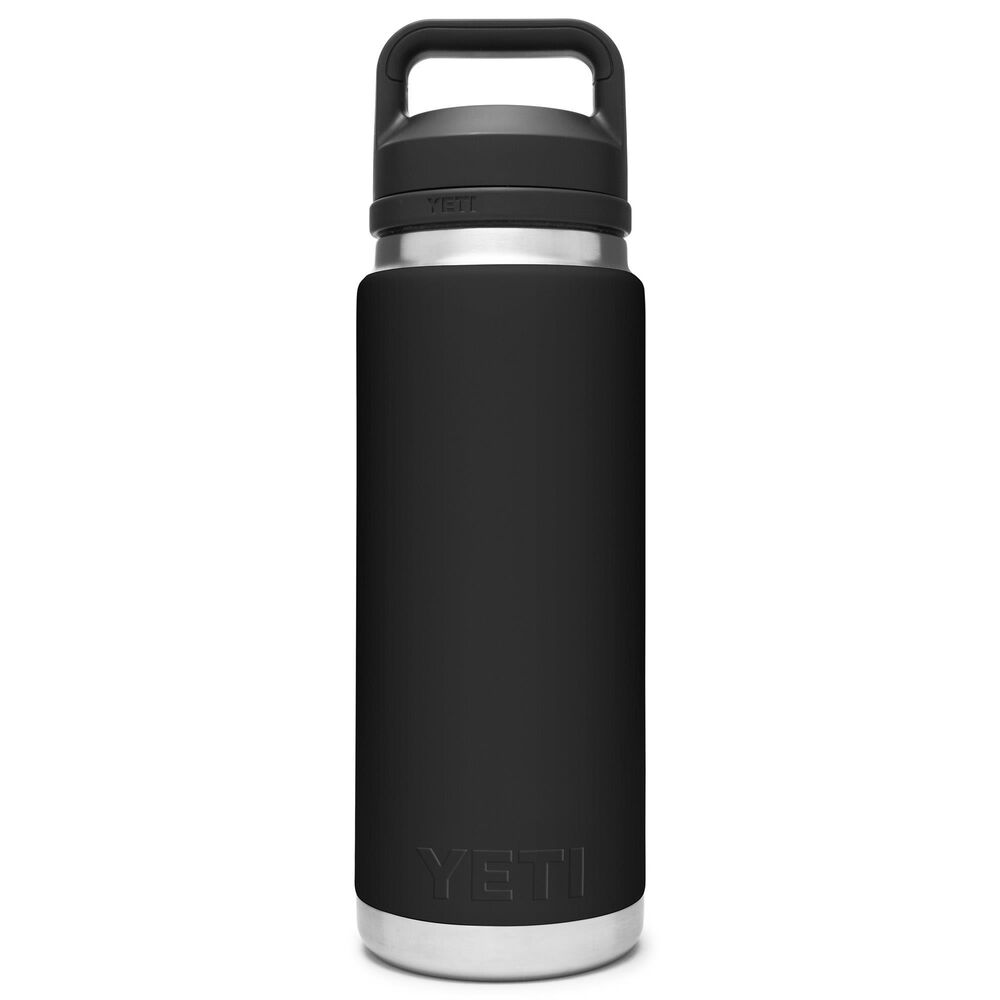 YETI Rambler 26 Oz Vacuum Bottle with Chug Cap in Black, , large