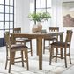 Ashley Urbinforte Counter Height Table in Light Brown - Table Only, , large