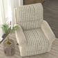 Catnapper Foxy Swivel Glider Recliner in Porcelain, , large