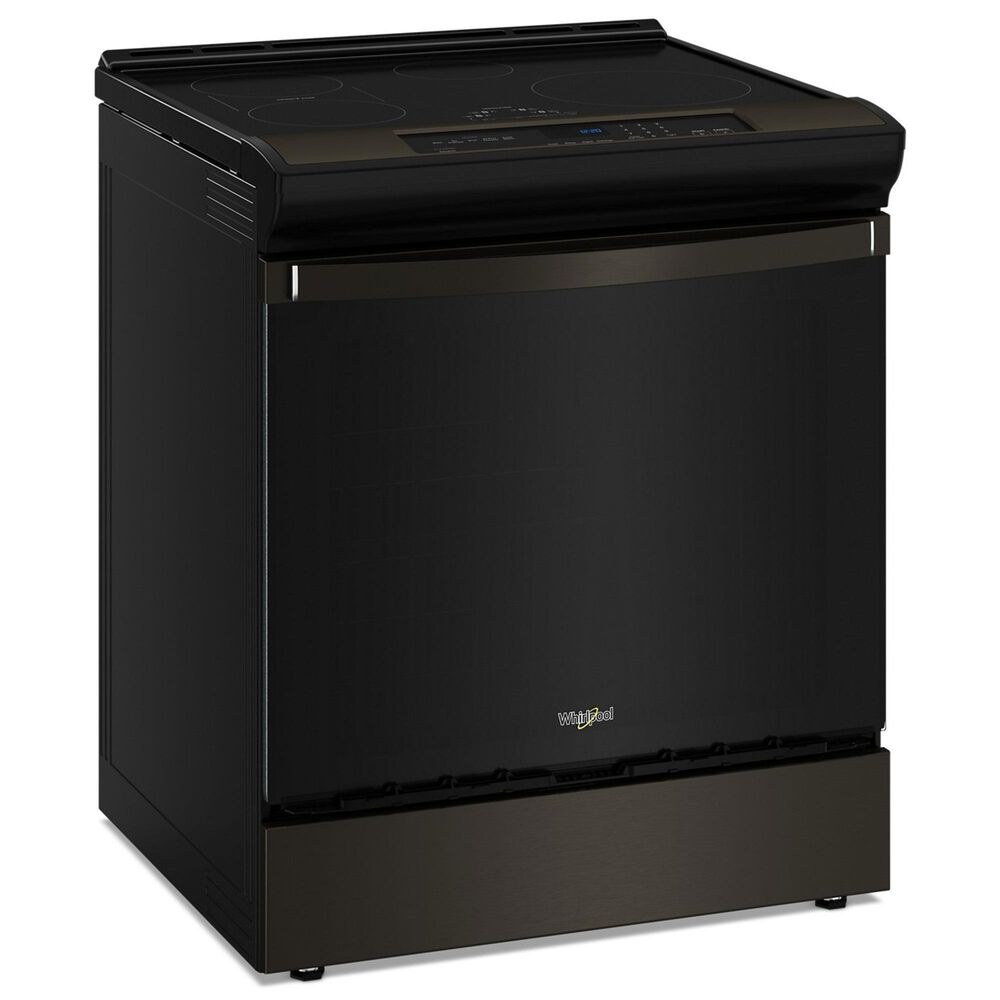 Whirlpool 6.4 Cu. Ft. Induction Range with No Preheat Air Fry in Black Stainless, , large