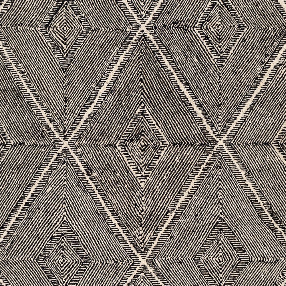 Surya Maroc MAR-2322  5&#39; x 7&#39;6&quot; Black and Beige Area Rug, , large