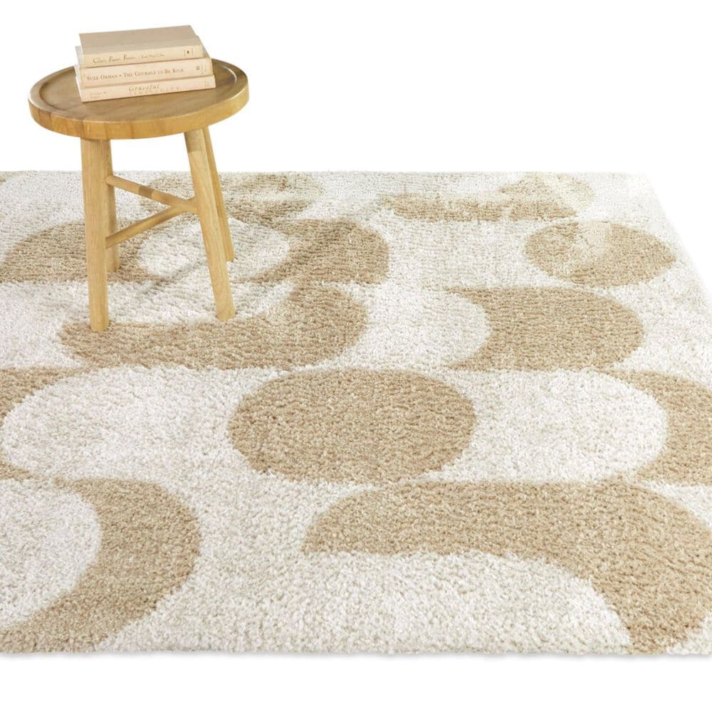 Balta Rugs Cesaire 5&#39;3&quot; x 7&#39; Beige Area Rug, , large