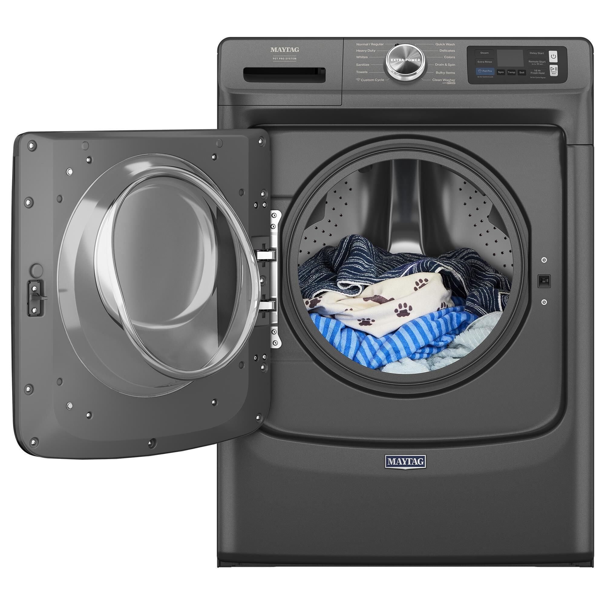 Maytag grey washer and dryer outlet