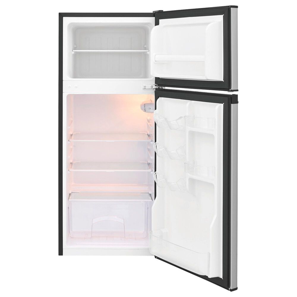 Frigidaire 4.5 Cu. Ft. Top Freezer Compact Refrigerator in Silver Mist, , large