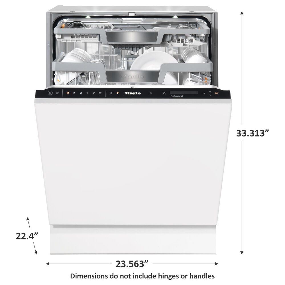 Miele 24&quot; Fully Built-In Smart Dishwasher in Panel Ready, , large