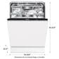 Miele 24" Fully Built-In Smart Dishwasher in Panel Ready, , large