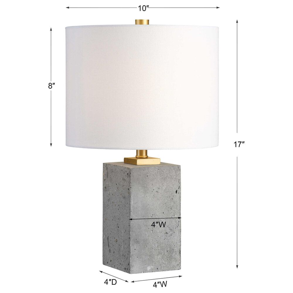 Uttermost Drexel Block Lamp, , large