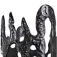 Maple and Jade 9" Abstract Drip Decorative Vase with Melting Designed Body in Black, , large