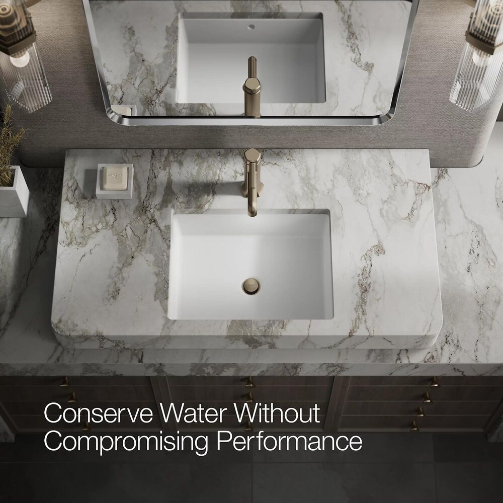 Kohler Occasion Single-Handle Bathroom Sink Faucet in Vibrant Brushed Bronze, , large