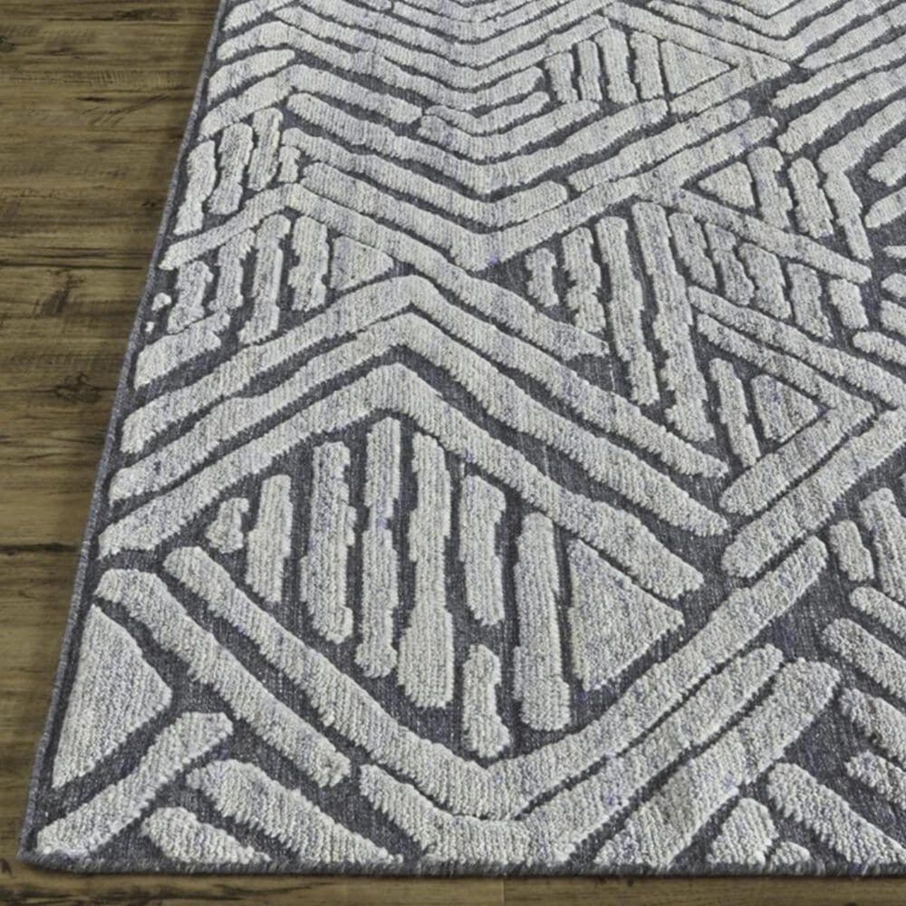 Feizy Norah 6060L 7&#39;9&quot; x 9&#39;9&quot; Light Blue and Dark Gray Area Rug, , large