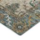 Dalyn Rug Company Silk Road Aqua, Ivory, Teal, Aloe, Brown, Taupe and Beige 8" x 10" Area Rug, , large