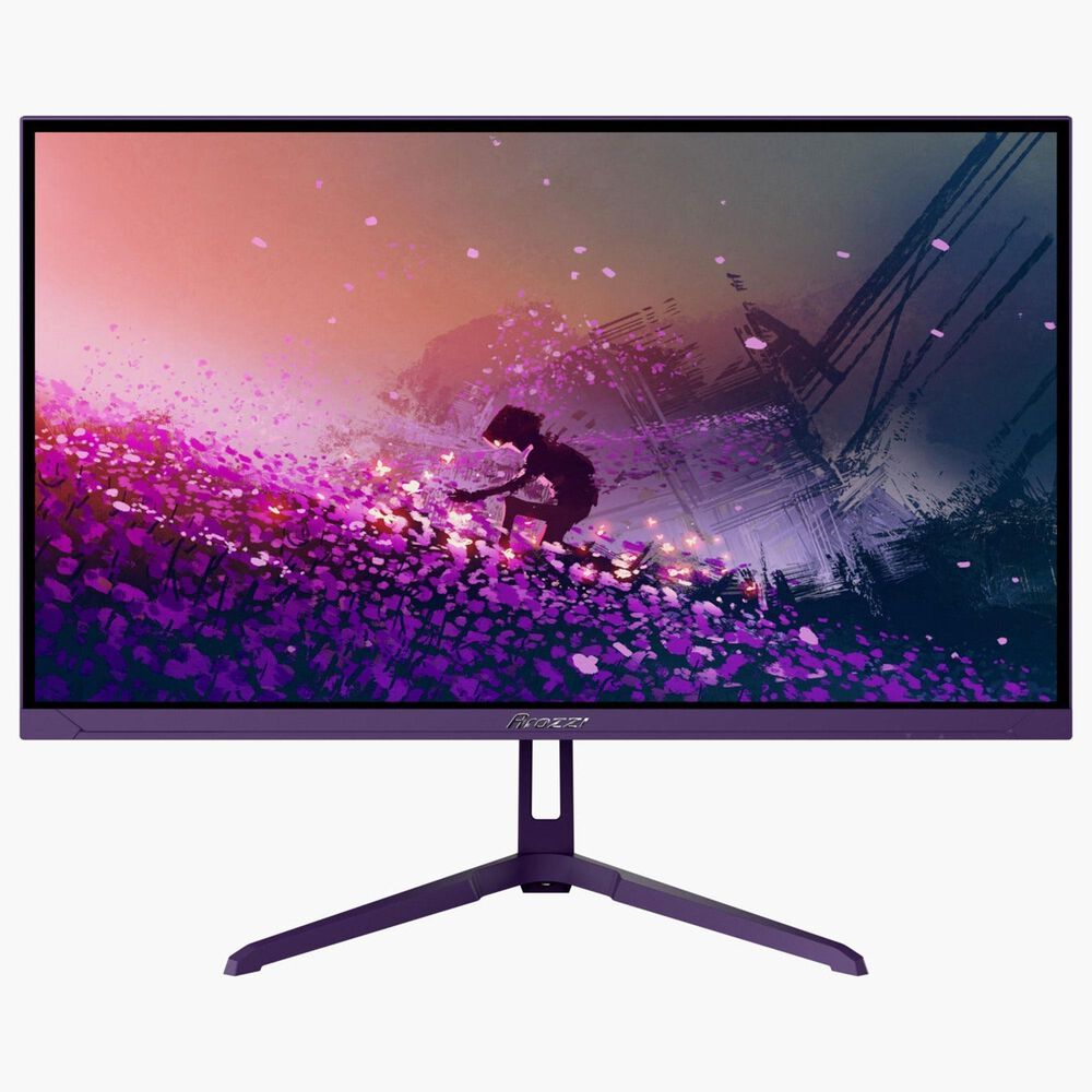 Arozzi Nova 24" IPS 200Hz Gaming Monitors in Purple, , large