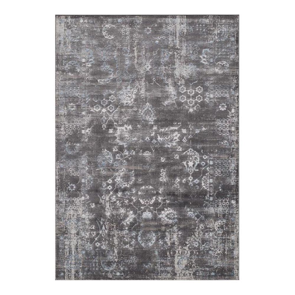 Momeni Juliet JU-01 2" x 3" Charcoal Scatter Rug, , large
