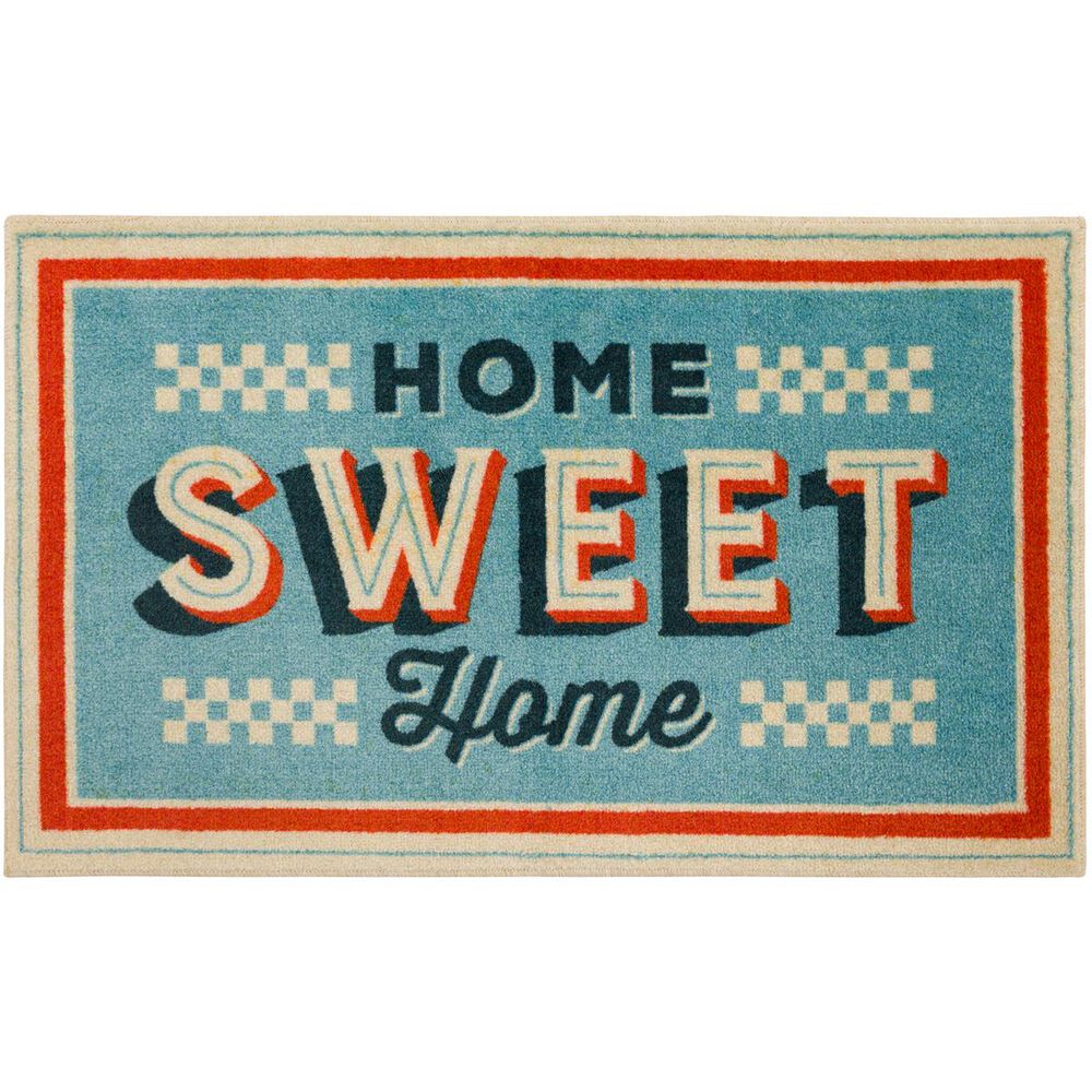Mohawk Home Sweet Home 2" x 3"3" Light Blue Area Rug , , large