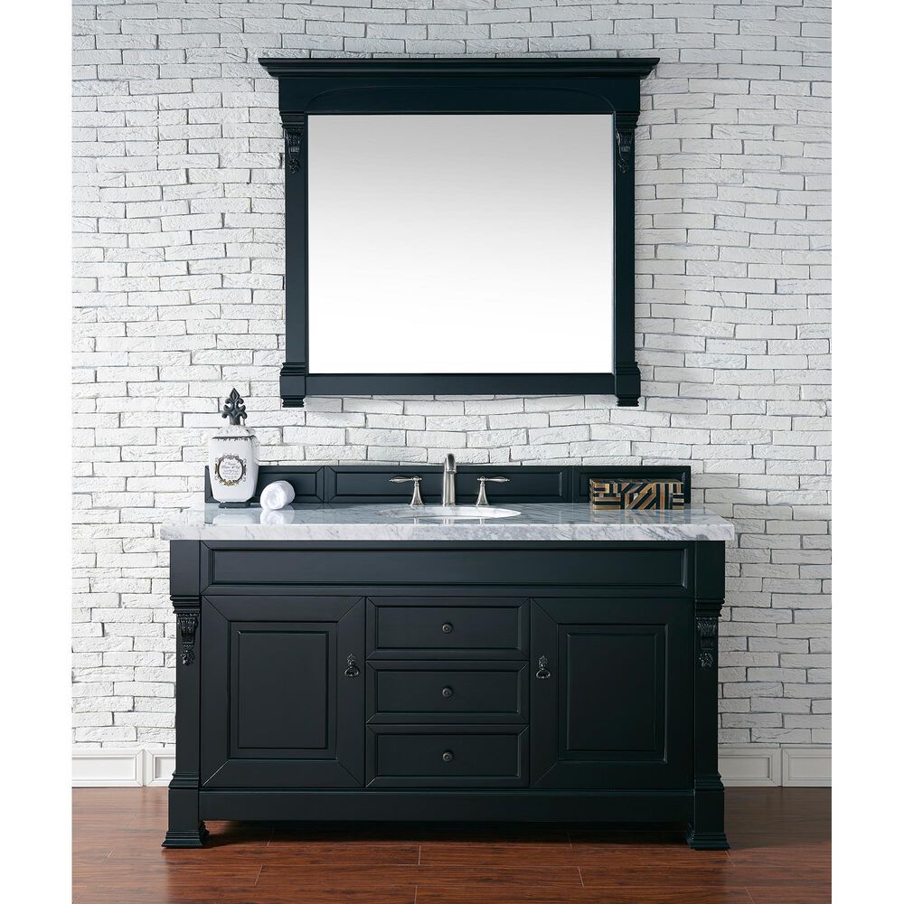 James Martin Brookfield 47.25&quot; Mirror in Antique Black, , large