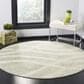 Safavieh Adirondack ADR125X 4" Round Sage and Cream Area Rug, , large
