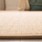 Safavieh Natural Fiber NF141B 10" Square Maize and Linen Area Rug, , large