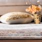 Safavieh Aria ARA116A 2" x 8" Blue and Ivory Runner, , large