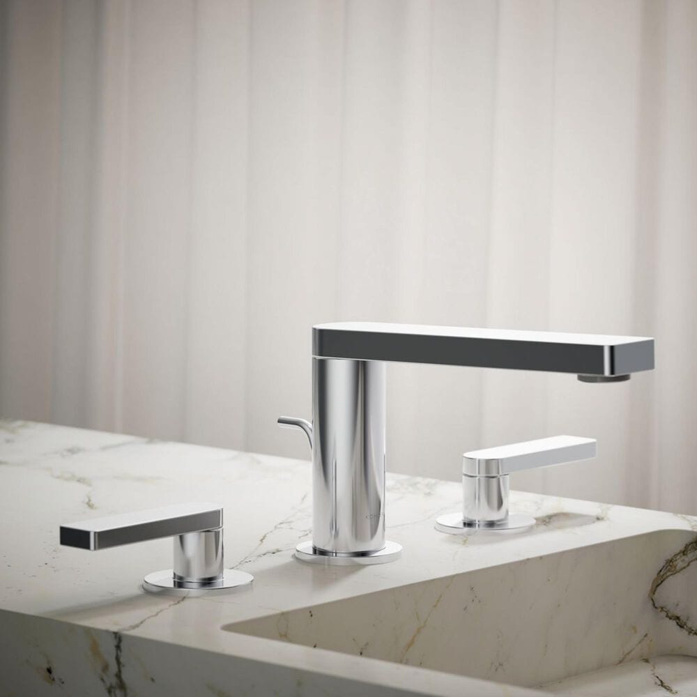 Kohler Composed Widespread Bathroom Sink Faucet in Polished Chrome, , large
