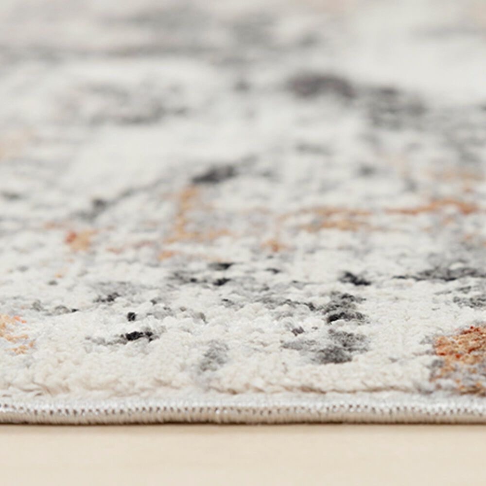 RIZZY Stratford 7&#39;10&quot; x 9&#39;10&quot; Neutral, Gray and Red Area Rug, , large