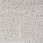 Nourison Luxe Shag LXS01 9" x 12" Light Grey Area Rug, , large