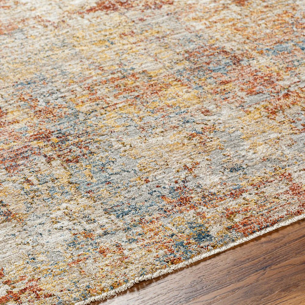 Surya Mona Lisa 10&#39; x 14&#39; Tan, Mustard, Dark Blue, Brick Red, Sage, Olive and Burgundy Area Rug, , large