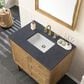 James Martin Vanities Laurent 36" Single Bathroom Vanity in Light Natural Oak with 3 cm Charcoal Soapstone Quartz Top and Rectangular Sink, , large