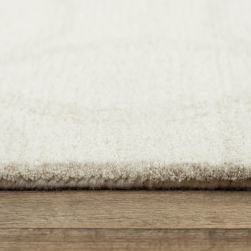 RIZZY Harmony Geometric 5&#39; x 7&#39;6&quot; Ivory Area Rug, , large