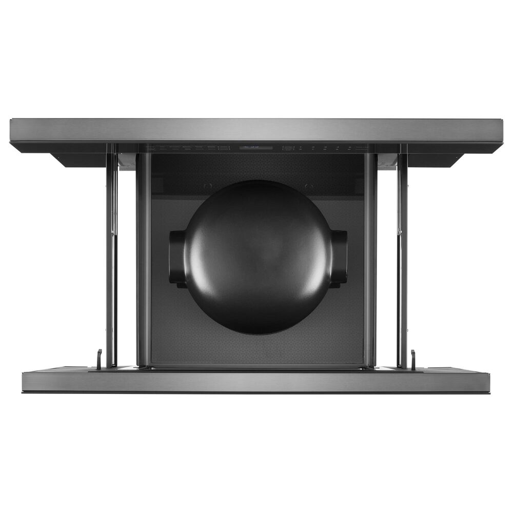 JennAir NOIR 24" Undercounter Microwave Oven with Drawer Design in Floating Glass Black, , large
