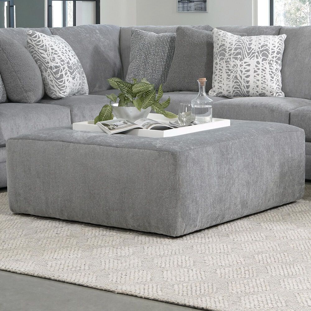 Hartsfield Glacier Cocktail Ottoman in Shark, , large