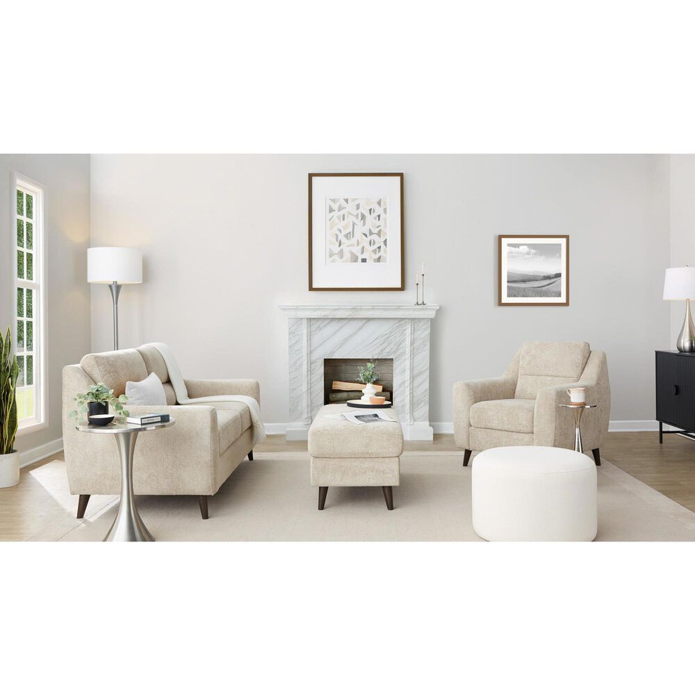 LumiSource Carly Accent Chair in Beige, , large