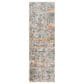 Surya Presidential PDT-2305 3"3" x 10" Blue, Gray and Orange Runner, , large