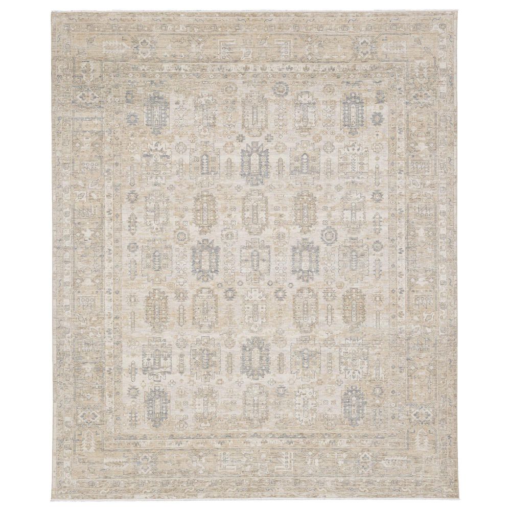 Surya Once Upon a Time Ivory, Tan, Light Gray, Medium Gray and Gray 9"10" x 12"6" Area Rug, , large