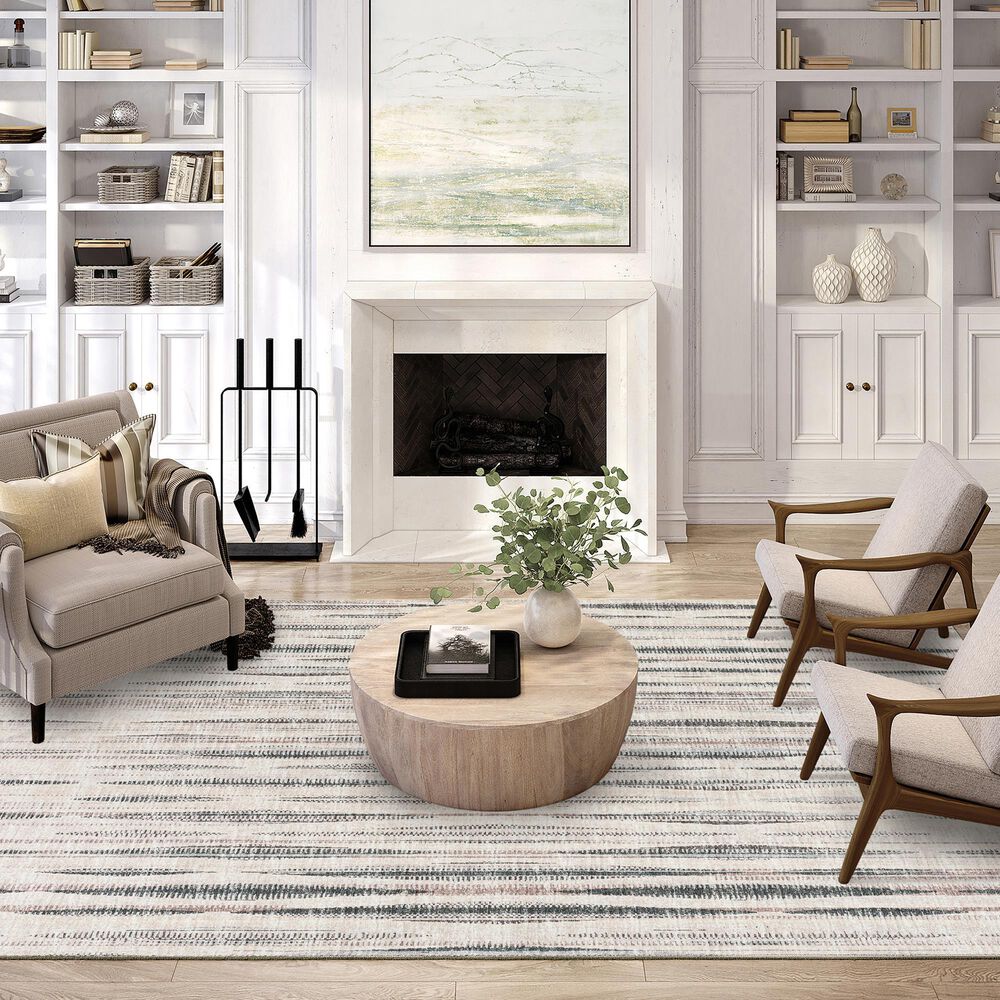 Dalyn Rug Company Amador Ivory 9&#39; x 12&#39; Area Rug, , large