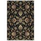 Oriental Weavers Kashan 9946K 7"10" x 10"10" Black Area Rug, , large