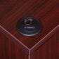 Regency Global Sourcing Legacy 71" Single Pedestal L-Desk with Return in Mahogany, , large