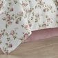 Royal Court Rosemary 4-Piece Full Comforter Set in Rose and White, , large