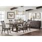 Hawthorne Furniture Hearst 7-Piece Rectangular Dinning Set in Reclaimed Chevron, , large