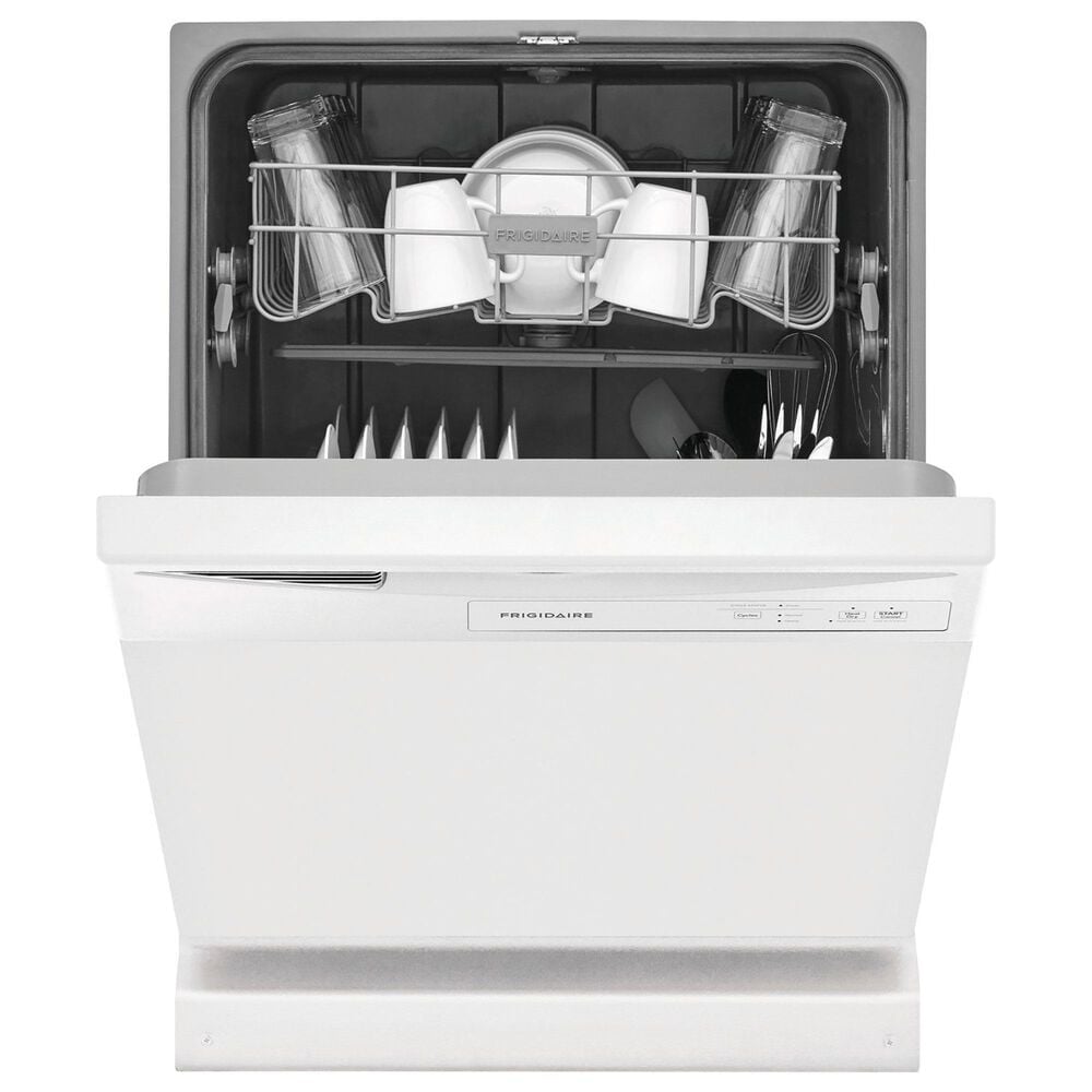 Frigidaire 24&quot; Built-In Dishwasher with 5 Level Wash System in White, , large