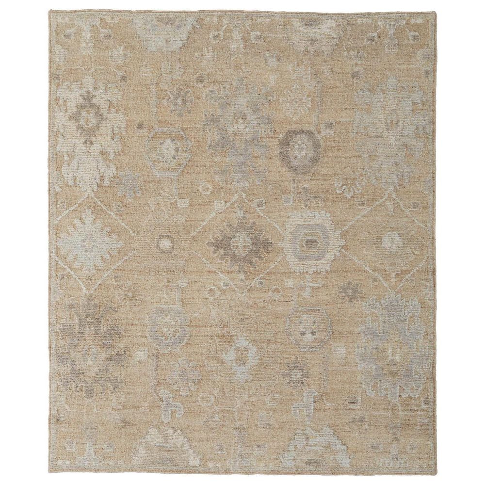 Feizy Grafton 11"6" x 15" Brown Area Rug, , large