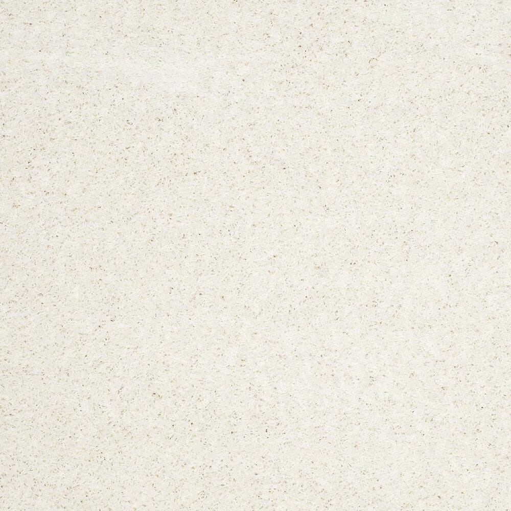 Safavieh Athens Shag SGA119B-5 5&#39;1&quot; x 7&#39;6&quot; White Area Rug, , large