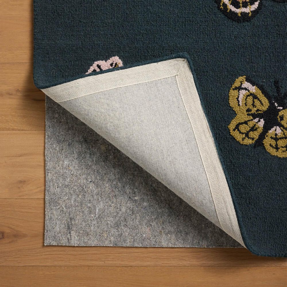 Rifle Paper Co. x Loloi Highgrove Teal 2'6" x 7'6" Runner, , large